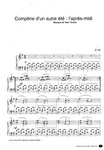 amelie music score